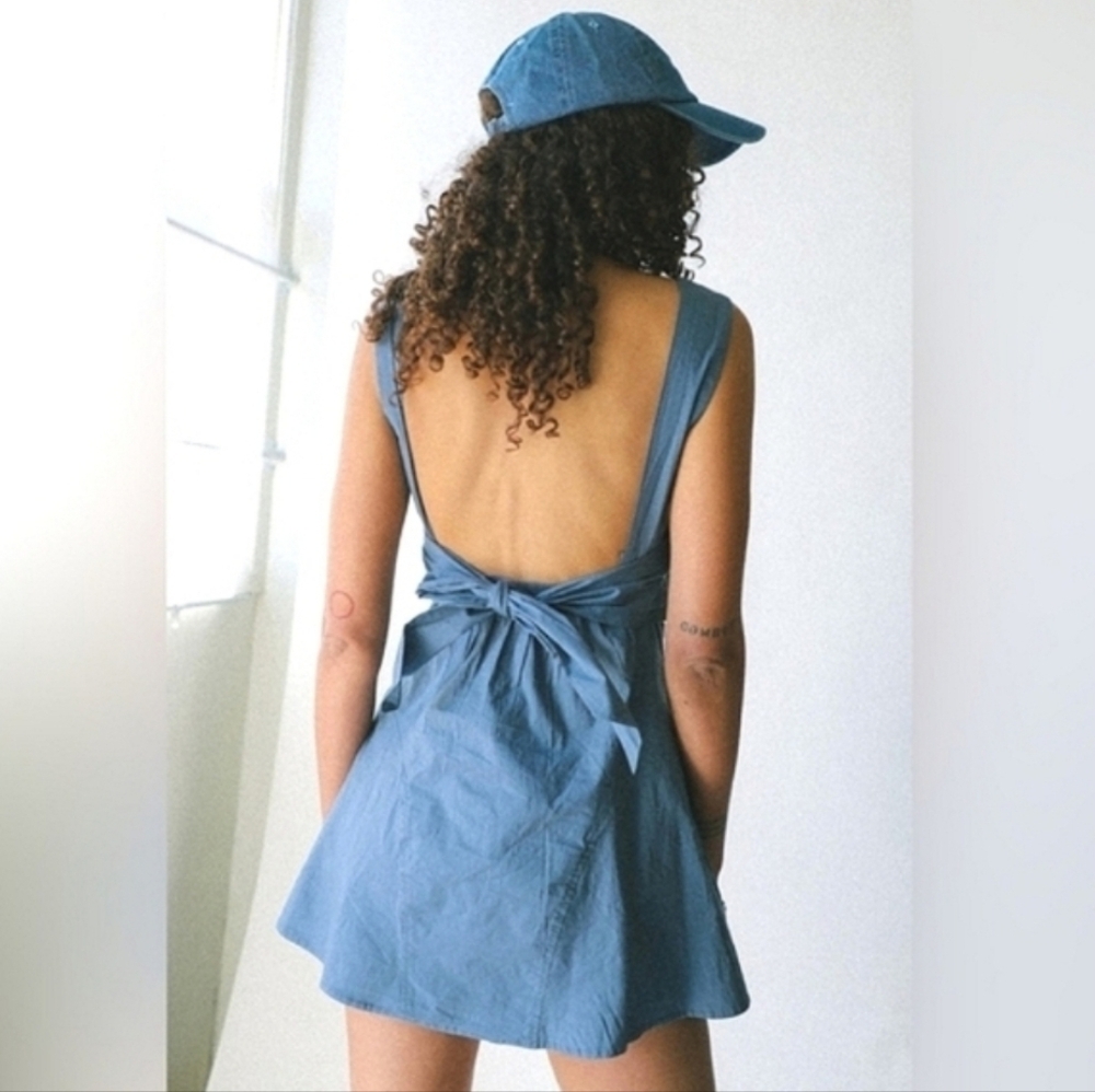 Free People Eye Catching Mini Dress NWOT Size XL TL - Picture 10 of 12